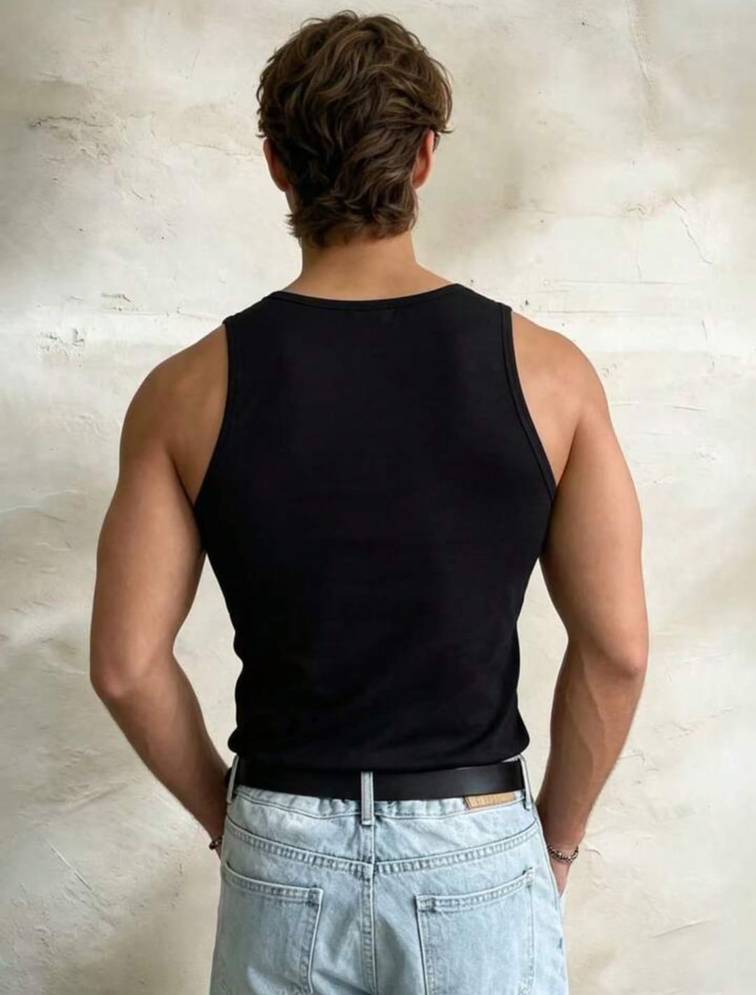 Urban Edge Buckle Crop  Tank Top